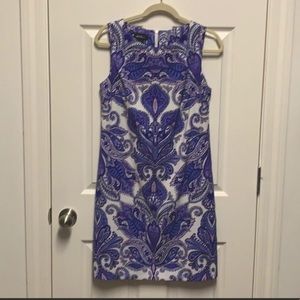 Purple Paisley Dress size 6